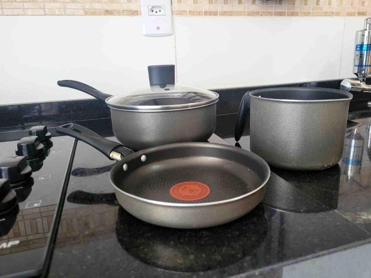Grande Apt No Centro C/ Cozinha Completa Varanda โปโซส เด คาลดัส ภายนอก รูปภาพ